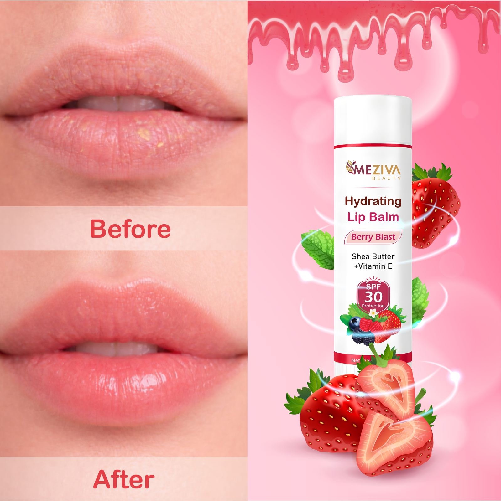 Berry Blast Hydrating Lip Balm 3